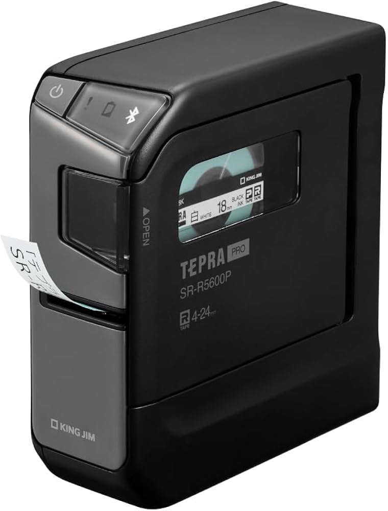 KING JIM TEPRA PRO SR-R5600P テプラプロ ブラック Amazon.co.jp: キングジム ラベルプリンター パソコン/スマホ専用