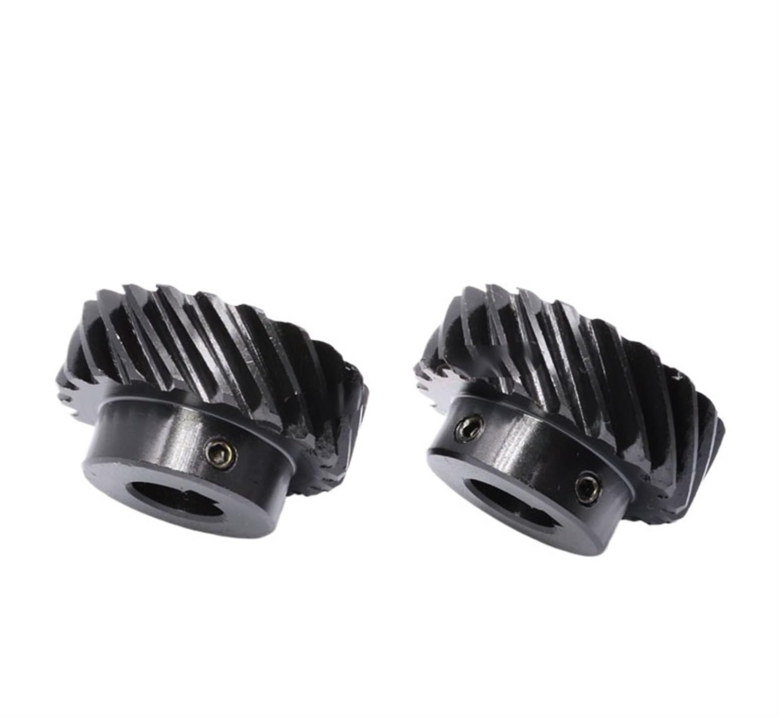 Bevel Gear Pinion Hardware Mechanical 1pcs Left Helical Gear 2M 15Teeth Interlaced Gear 45 Degree Helical Gear Keyway Bore 12/14/15/16/17/18/19/20/22mm Steel(17mm (Keyway 5))