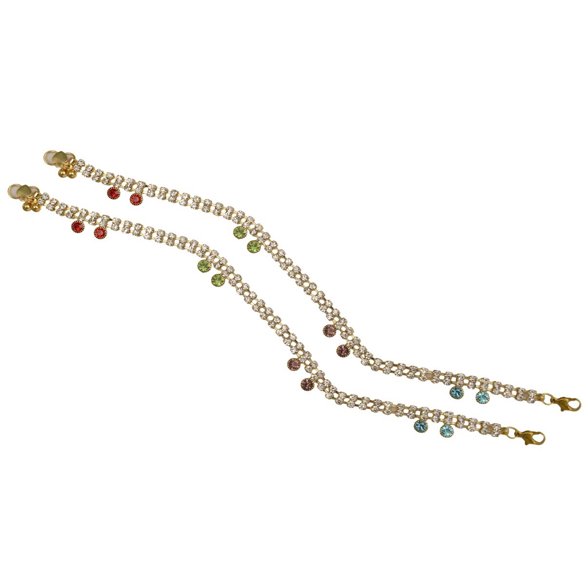 Gold-Plated Anklets for Women