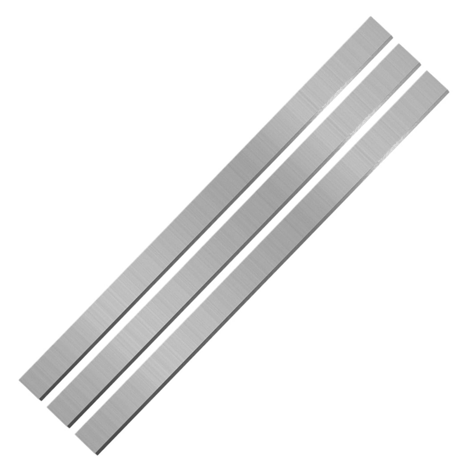 HSS Cuchilla cepilladora Juego de cuchillos ensambladores de cuchillas cepilladoras HSS de 400 × 25 × 3 mm, 3 piezas, for herramientas de carpintería, ensambladoras cepilladoras de espesor, juego de 3