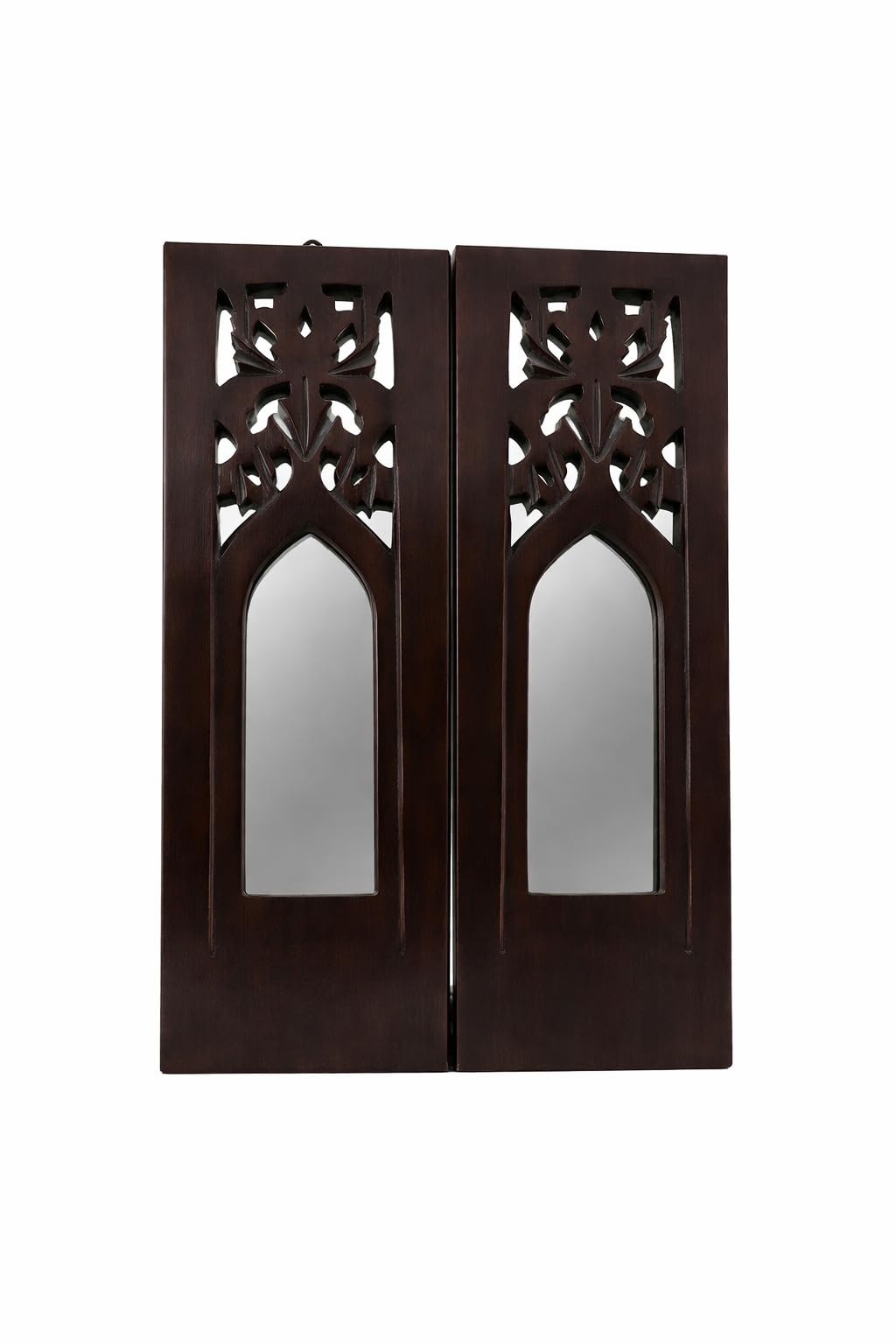 AURANEST DECORS Wooden Jharokha Wall Decor Frame | Traditional Indian Window Style Wall Hanging for Living Room, Hallway, Bedroom & Home Interior Decoration-picture-10