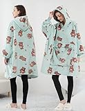 Zoom IMG-2 kfubuo coperta indossabile con cappuccio