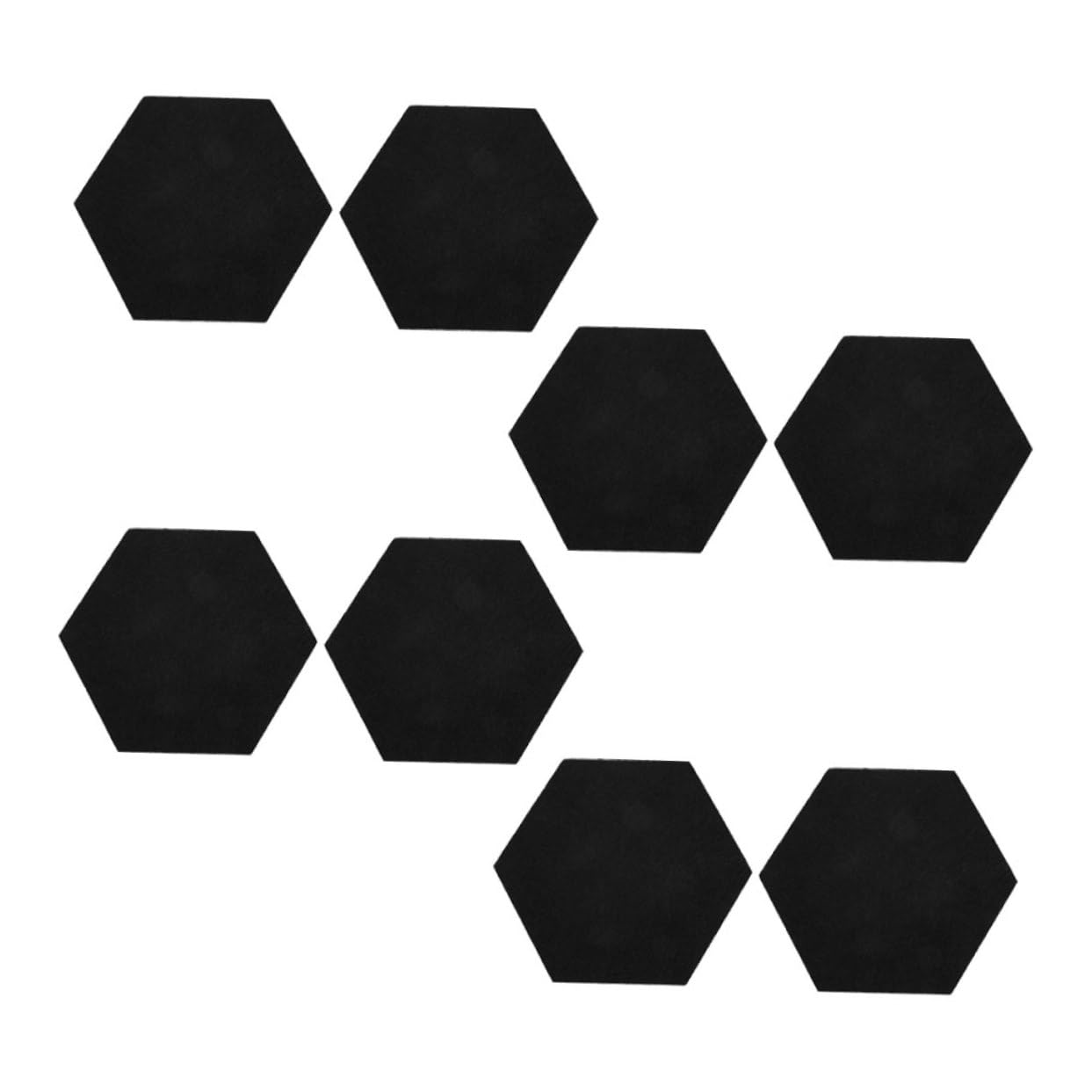 OUNONA Felt Board for Wall Hexagon Bulletin Board Felt Photo Display Wall Art for Home Office