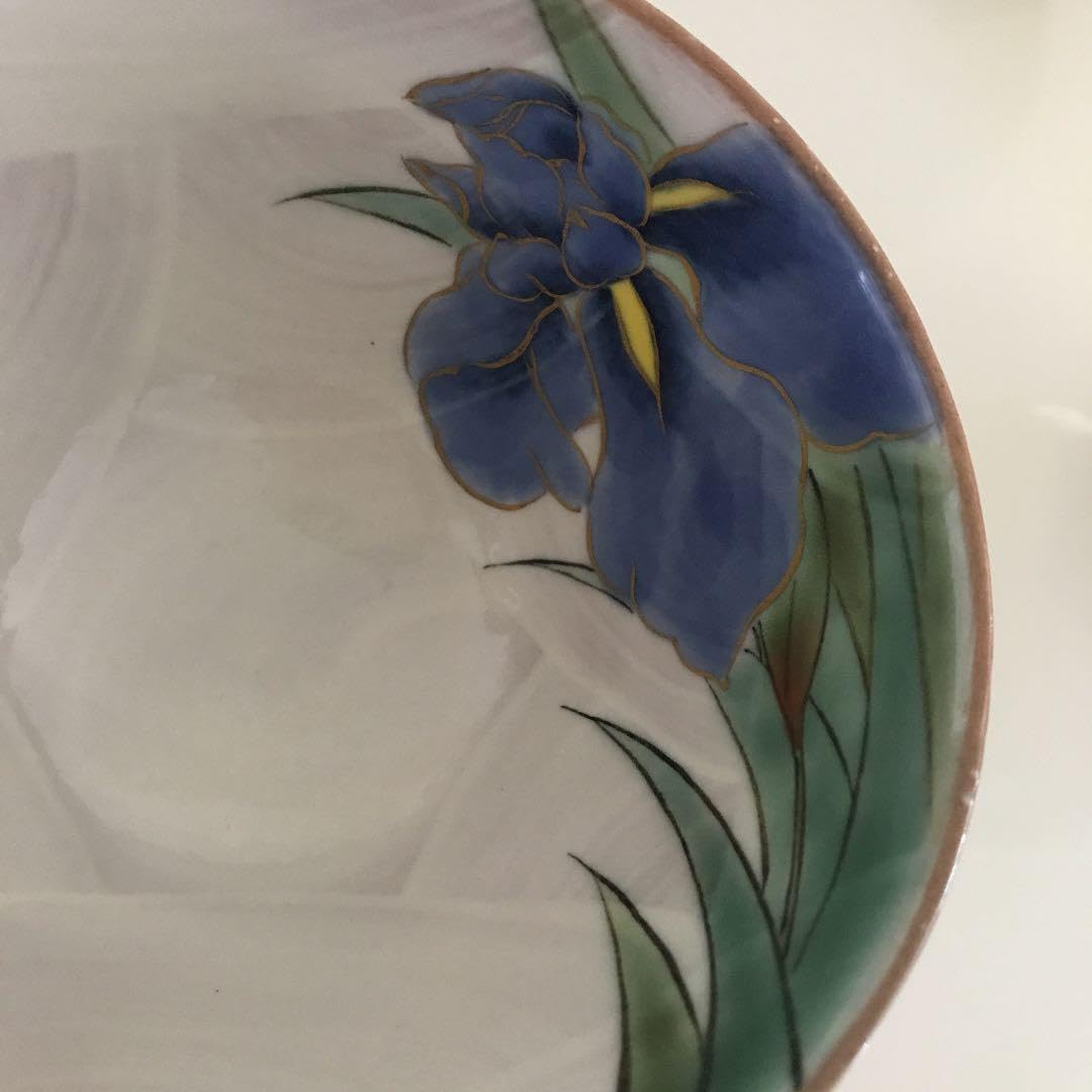 京焼 陶あん窯 高台皿 柄違い5個セット♡未使用品