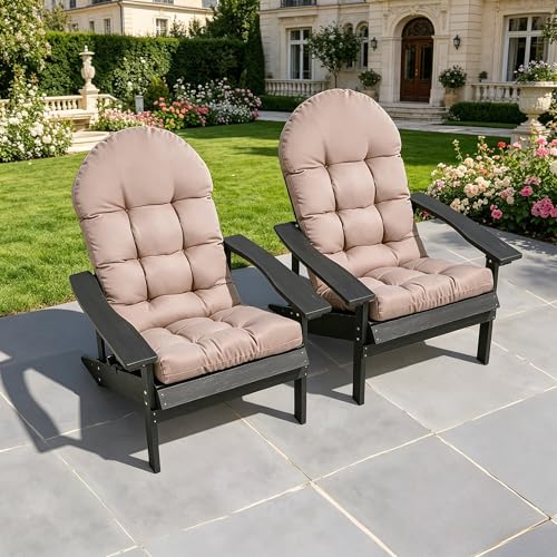 Yddsky Adirondack Chair Cushion, Rocking Cushions 44x19.4x4 inch, High Back Patio Recliner Cushion...