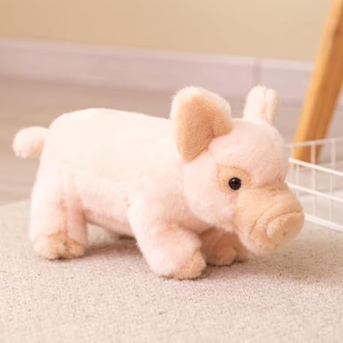 シミュレーションピッグぬいぐるみ人形 ふわふわ癒し系置物 抱き枕添い寝枕 プレゼントいいもの [4]