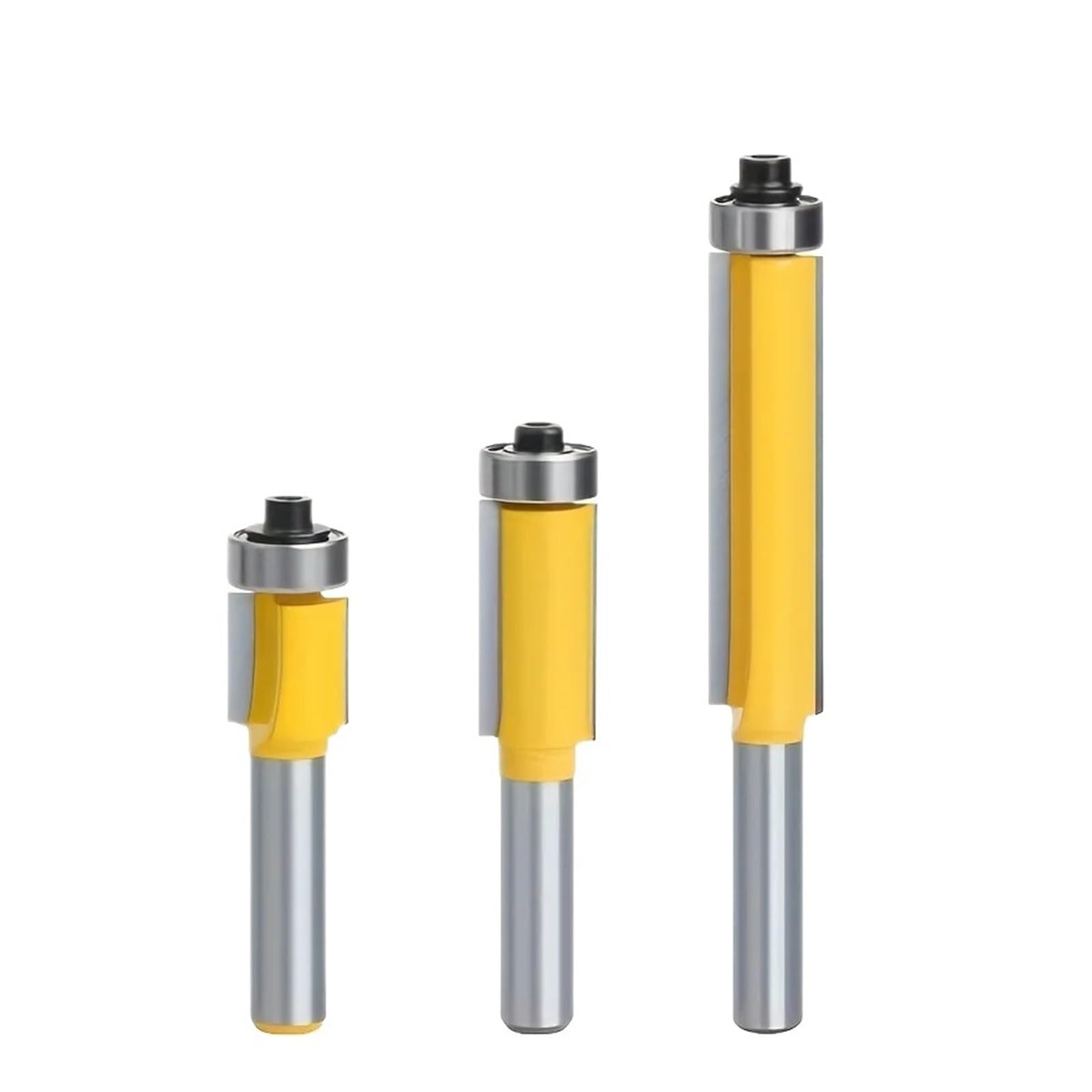 Juego de brocas enrutador carburo 8mm, 3 uds., grabado profesional corte bordes for herramientas carpintería
