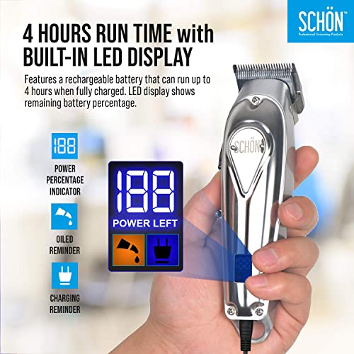 Schon HC-SS-1 Cordless Rechargeable Hair Clipper And Trimmer thumb #5