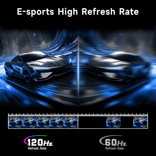 Image of ArcticPro Monitor 24 inch Monitor 120Hz, FHD 1080p, Computer Monitor, IPS, 99% sRGB, 1ms Response Time, 3-Sided Frameless, Ultra Slim, VESA Mountable, Anti-Blue Light Design, HDMI & VGA Ports
