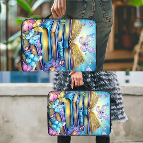 Funda para laptop 17 pulgadas con asa y protección acolchada miniatura 7