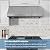 OYASIMI Hexagon Peel and Stick Backsplash for Kitchen Wall,20 Sheets Heat Resistant Stick on Backsplash PVC Tiles, 12'' Gray White Marble Waterproof Peel and Stick Tile for Bathroom