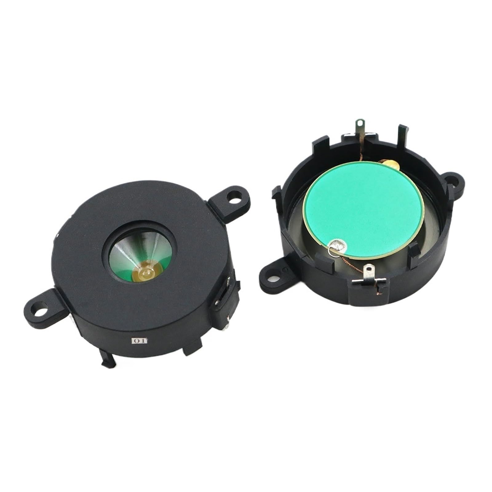 1 Uds 4524 98dB zumbador piezoeléctrico Activo Alto decibelio DC 12V Alarma zumbador piezoeléctrico 45 * 24MM zumbador con Pin