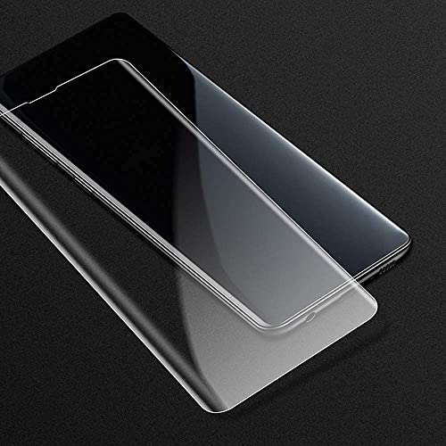 Image of STP FEEL Premium Curved UV Tempered Glass for Samsung Galaxy S10 Plus (Transparent, Pack of 1) Advanced Border Less Full Screen Coverage UV Screen Protector Guard
