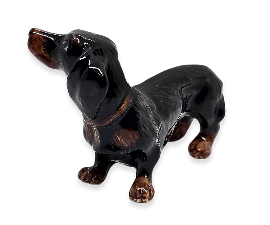 犬 ダックスフント 陶器 イタリア 置物 インテリア 工芸品 美術品 犬 ダックスフント 陶器 イタリア 置物 インテリア 工芸品 美術品