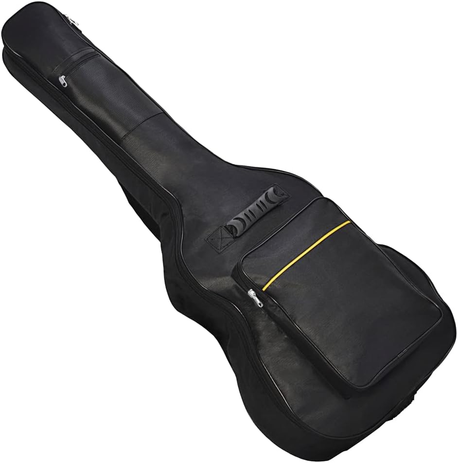 OcioDual Funda de Guitarra Universal Acolchada para Guitarra Acústica y Clásica Negra