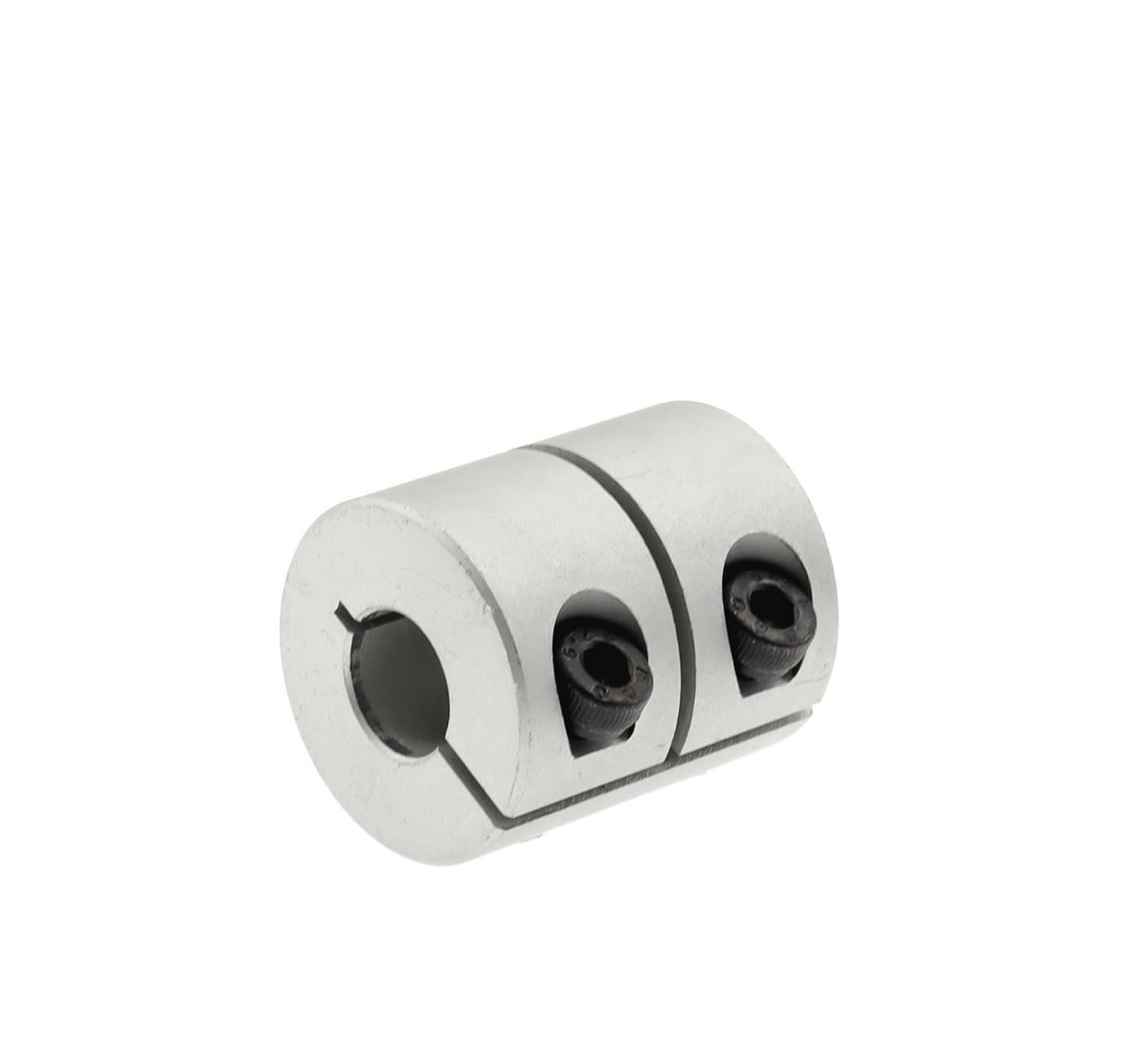 Rigid coupling,Stainless steel rigid coupling 1pcs D25L25 Rigid Shaft Coupler Clamp Stepper Servo Motor Coupling 3D Printer Parts(6X6)