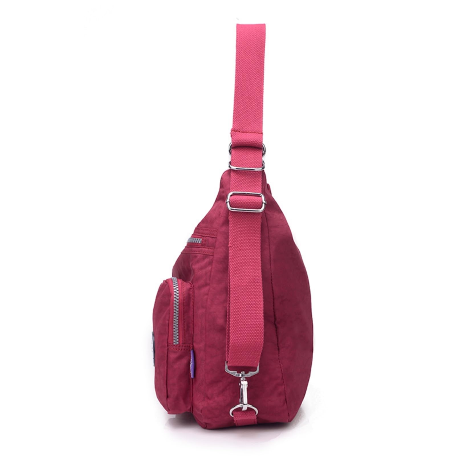 Mochila escolar Borsa A Spalla in Nylon Multi-Tasca Donna, Zaino Convertibile per Adolescenti, Studi Scolastici, Viaggi Giornalieri E