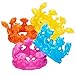 Inflatable Princess Queen King Crowns (12 Pack) 13 1/4".