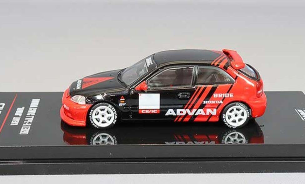 1/64 timemicro シビック アドバン仕様　フィギュア付属 Amazon | 1/64 timemicro civic type R fd2 ホンダ シビック hks