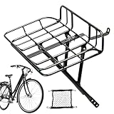 Montage sans Outil : Conçu pour s'adapter aux fourches pré-percées sans réglage du cadre, ce panier offre un alignement précis avec les spécifications D7, D8, P8. Il améliore l'utilité de votre vélo pliant 20 pouces et maximise le stockage pour les courses quotidiennes ou les aventures en plein air.