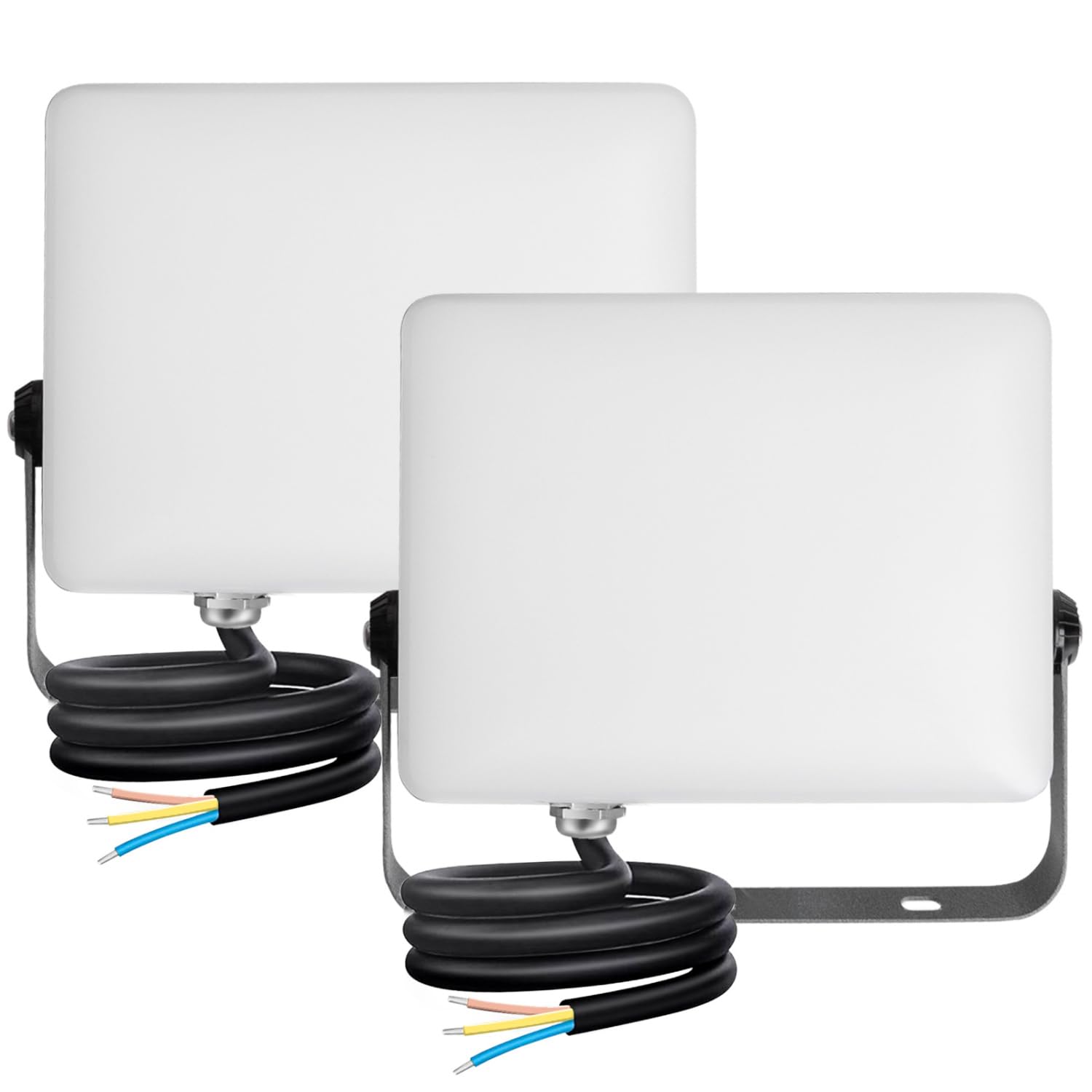 AIGOSTAR FARETTO LED SENSORE DI MOVIMENTO 50W 4000K NATURALE IP65 ULTRASOTTILE - Foto 3