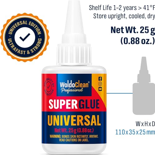 Woldoclean 9778 Super Glue For All Purpose Extra Strong 0.88Oz - Waterproof thumb #8