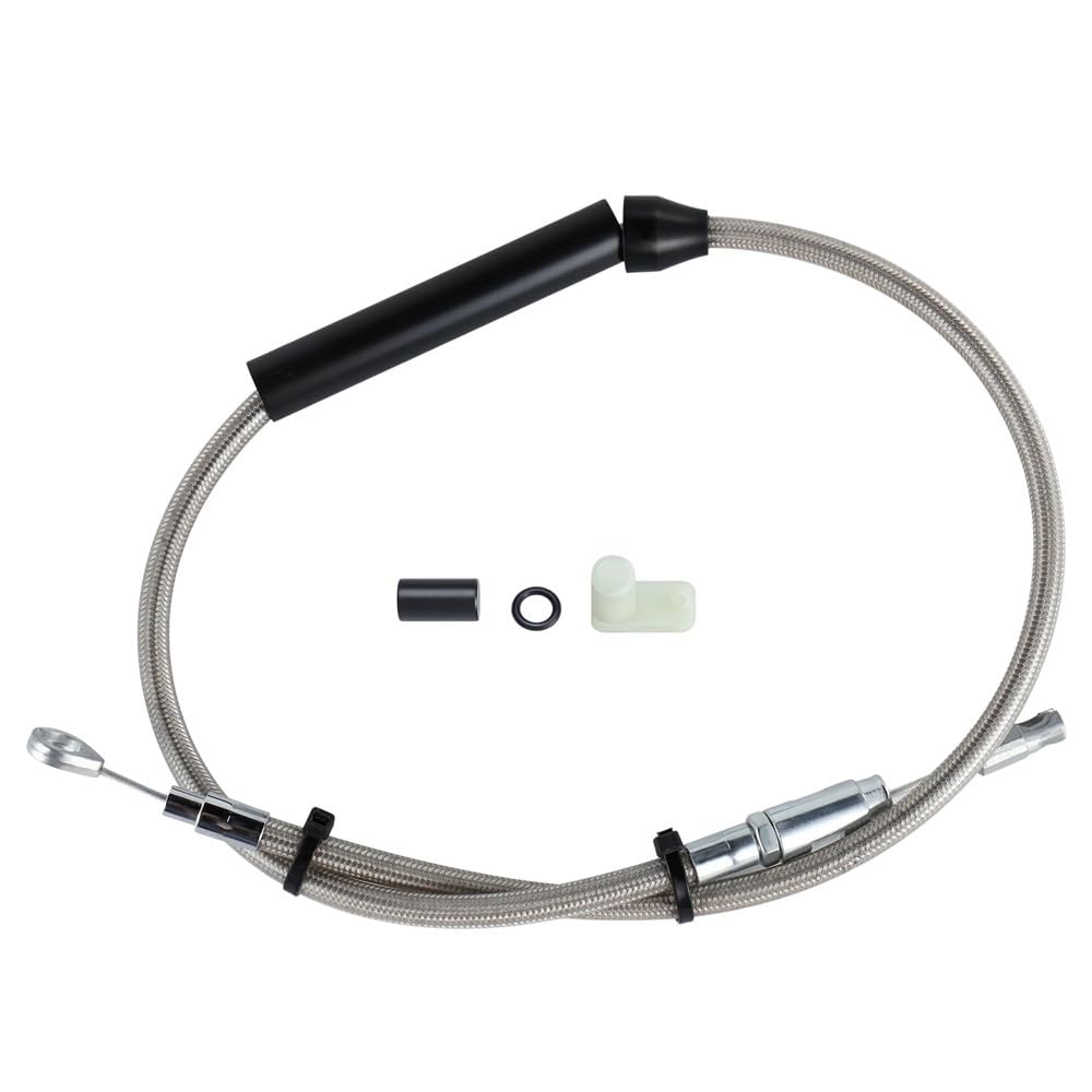 Cable de embrague superior acero inoxidable para motocicleta, 110/115cm, para turismo, Para Road King, Para Softail