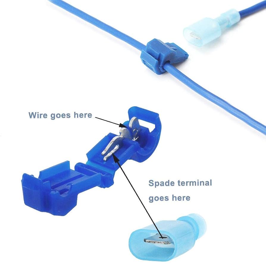 Amazon.co.jp: GTIWUNG 180個セット T型 配線コネクター