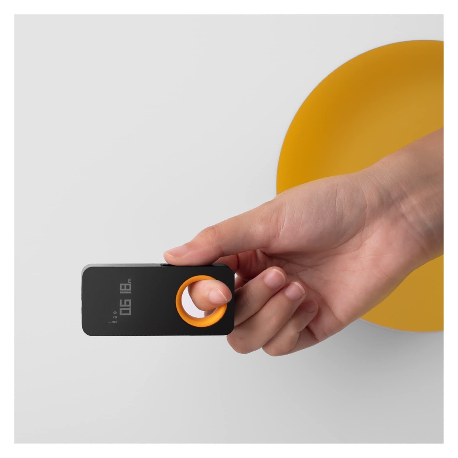 medidor de Distancia láser, Cinta métrica láser, telémetro láser Inteligente, 30M, Inteligente, Pantalla OLED, medidor de Distancia láser, conexión a la aplicación for Dibujar Medir Distancia, área y