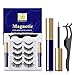 Produktbild Magnetische Wimpern Magnetic Eyeliner Und Magnetic Eyelashes Set Wiederverwendbare Natürlich Falsche Magnetische Wimpern 5D Magnetische Wimpern Mit Wasserdichtem Langlebigem Magnetische, 5 Paar