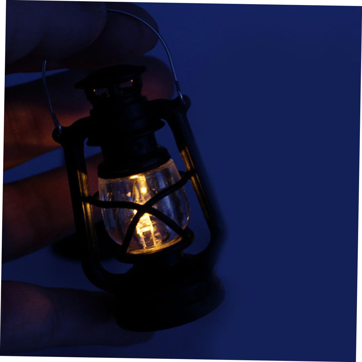 Amazon.co.jp: Lurrose 2 個ドールハウスミニチュアランタン LED