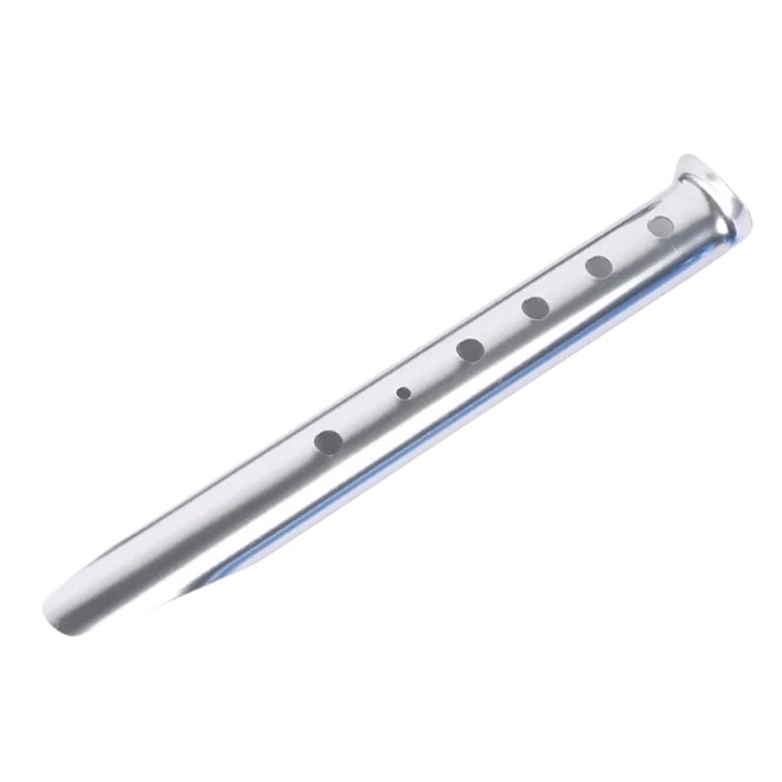 10 Stücke Aluminium U-Förmigen Zelt Nagel Stakes Schnee Hering Sand Camping Heringe Outdoor Wandern Strand Zubehör(Silver)