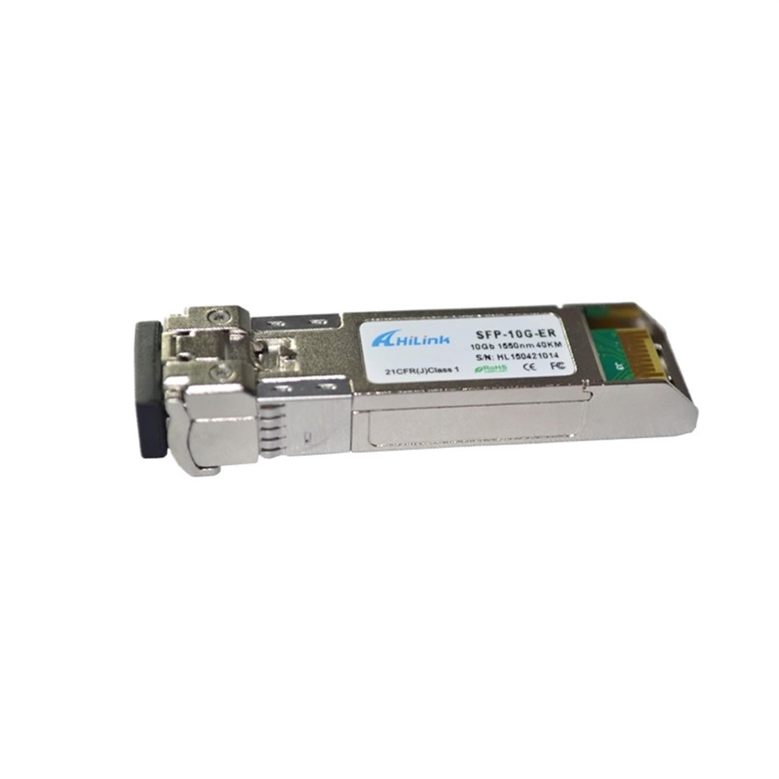 2 uds por Lote Interruptor Compatible con SFP-10G-ER monomodo 10G 1550nm 40km ER SFP + transceptor ddm