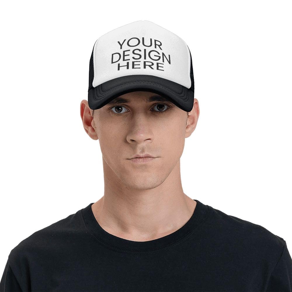 Custom Hats Wholesale Price for Men Personalized Trucker Hats Baseball Cap Add Your Own Image/Text/Logo