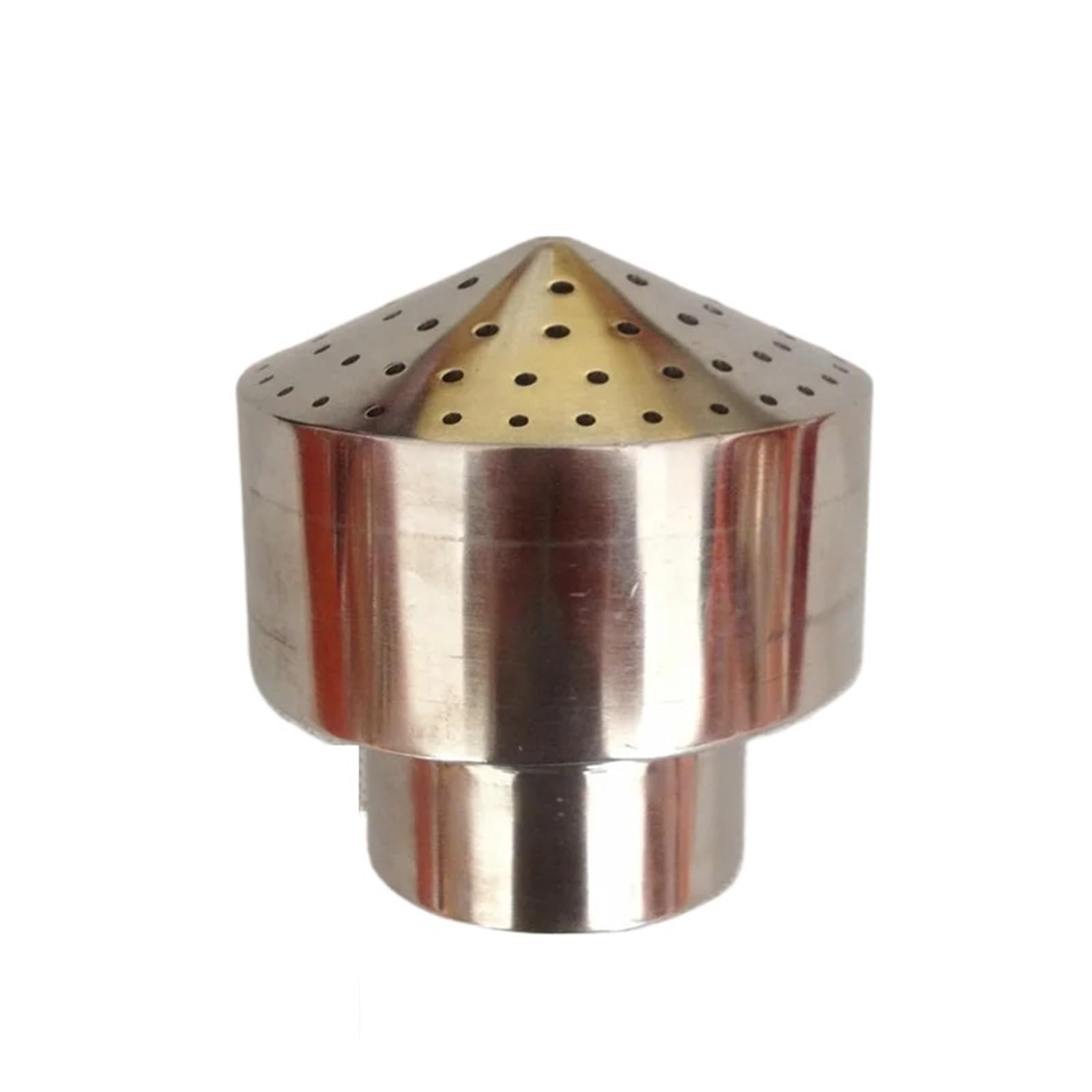 LINYpA66 Fountain Nozzle Head 1/2" 3/4" 1" Brass Stainless Steel Fireworks Fountain Nozzle Sprinkler Spray Head Pond Pool Fountain Pool Jet Nozzles(1.5 (304SS))