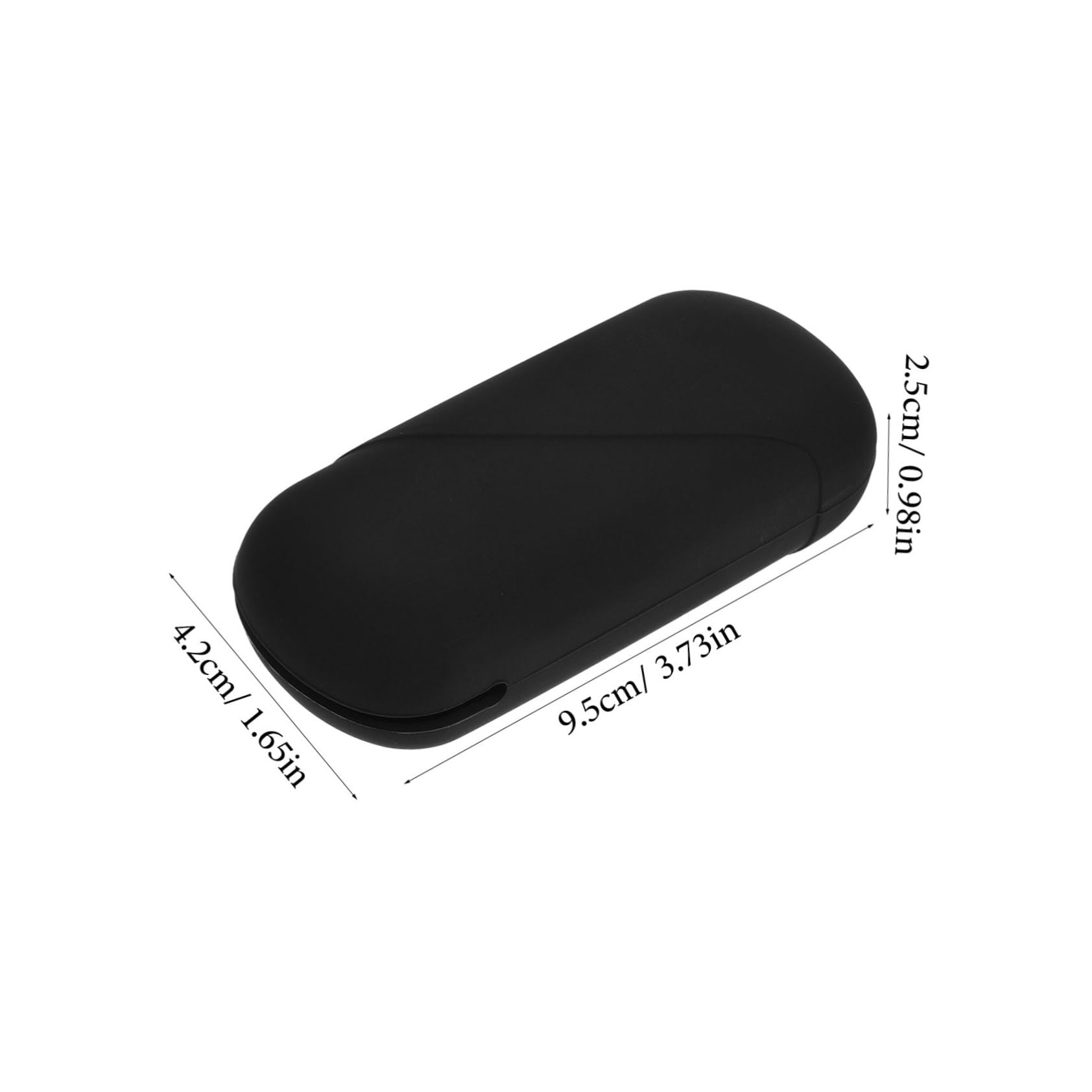 HAWILLOSCH 2pcs Silicone Case Organizing Box for Period Safe Easy-Clean Storage Organizer