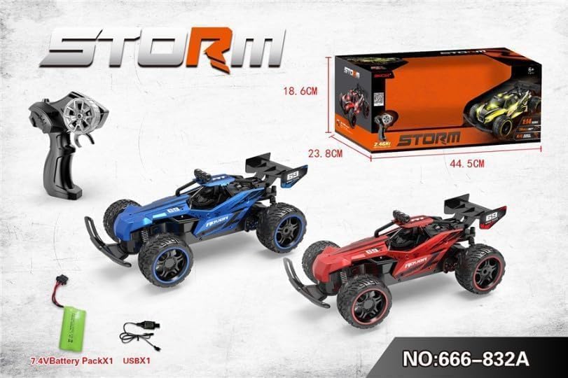 Image of Stunt Tires Racing CAR 1:12 Remote Control Stunt Plastic Rc Car with Hand Sensor Watch Twisting Vehicle Toy for Kids (Strom), Multicolor