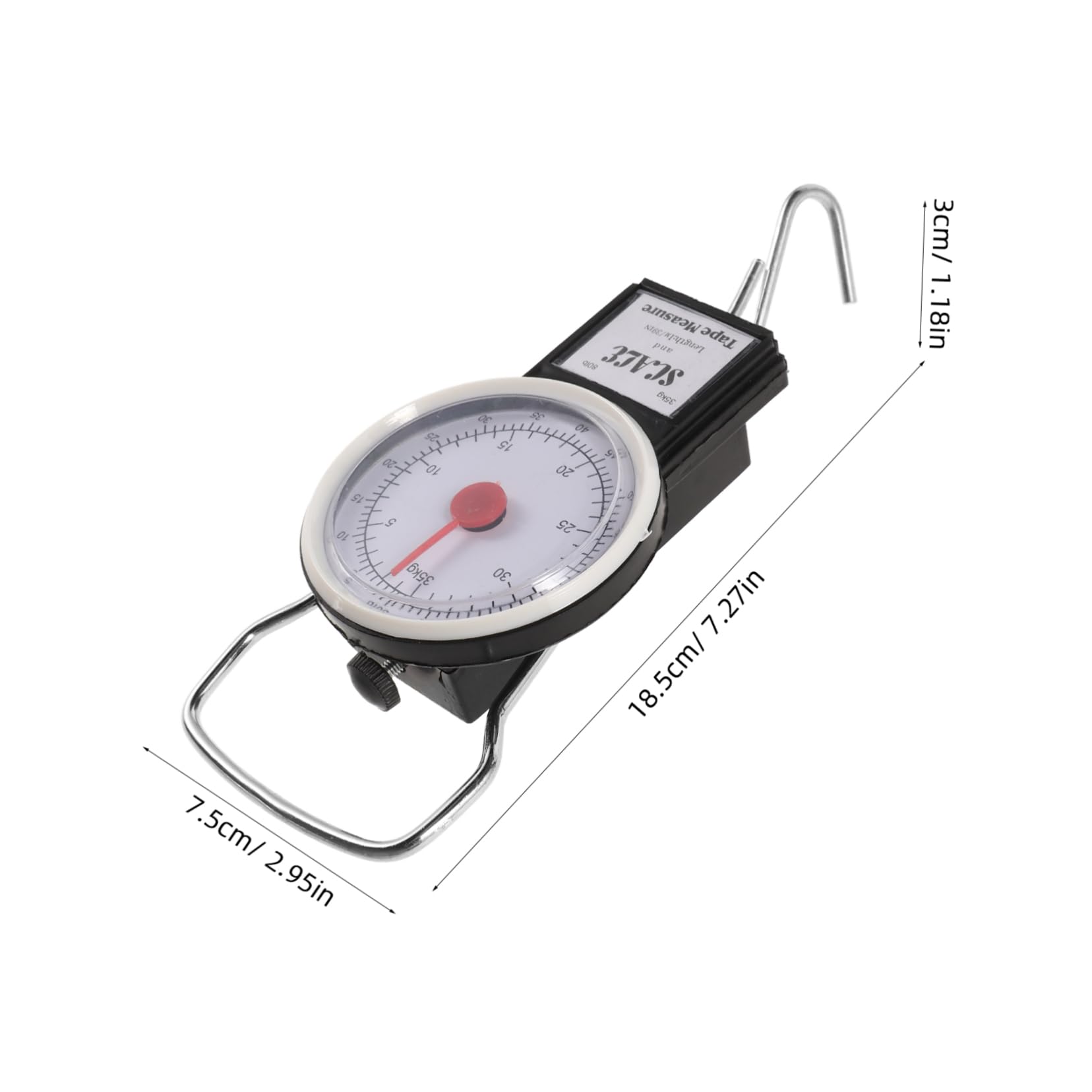 OUNONA 4stücke Kofferwaage Digital Handheld Tragbare Gepäckwaage Mit Hoher Praktische Hängewaage Für Und Angeln Kompakte Und Stilvolle Design
