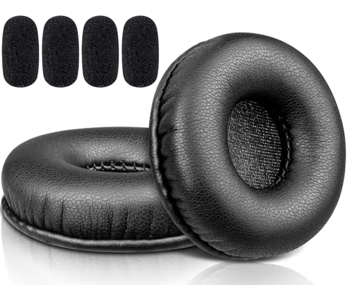 SOULWIT Earpads Replacement for BlueParrott B250-XT Plus B250XT B250-XTS B250 B150 Bluetooth Headset Ear Pads Cushions with Softer High-Density Foam - B250 PL Black
