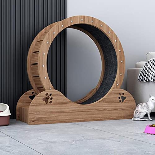 Katzenlaufrad Mit Verriegelung | Durchmesser 80 Cm, Max. 10 Kg, Für Indoor-Bewegung