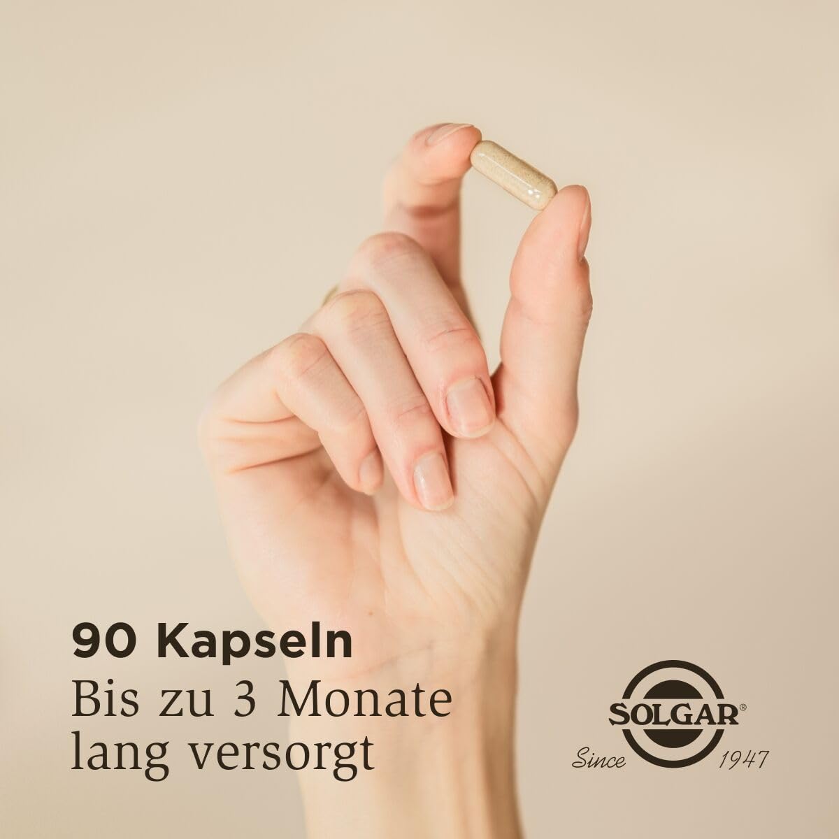 Solgar Enzym-Komplex | Natürliche Verdauungsenzyme | Unterstützung der Verdauung durch Botanicals | Für das allgemeine Wohlbefinden | Gutes Bauchgefühl | 90 Kapseln