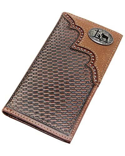 Cody James Men's Praying Cowboy Rodeo Wallet Brown One Size