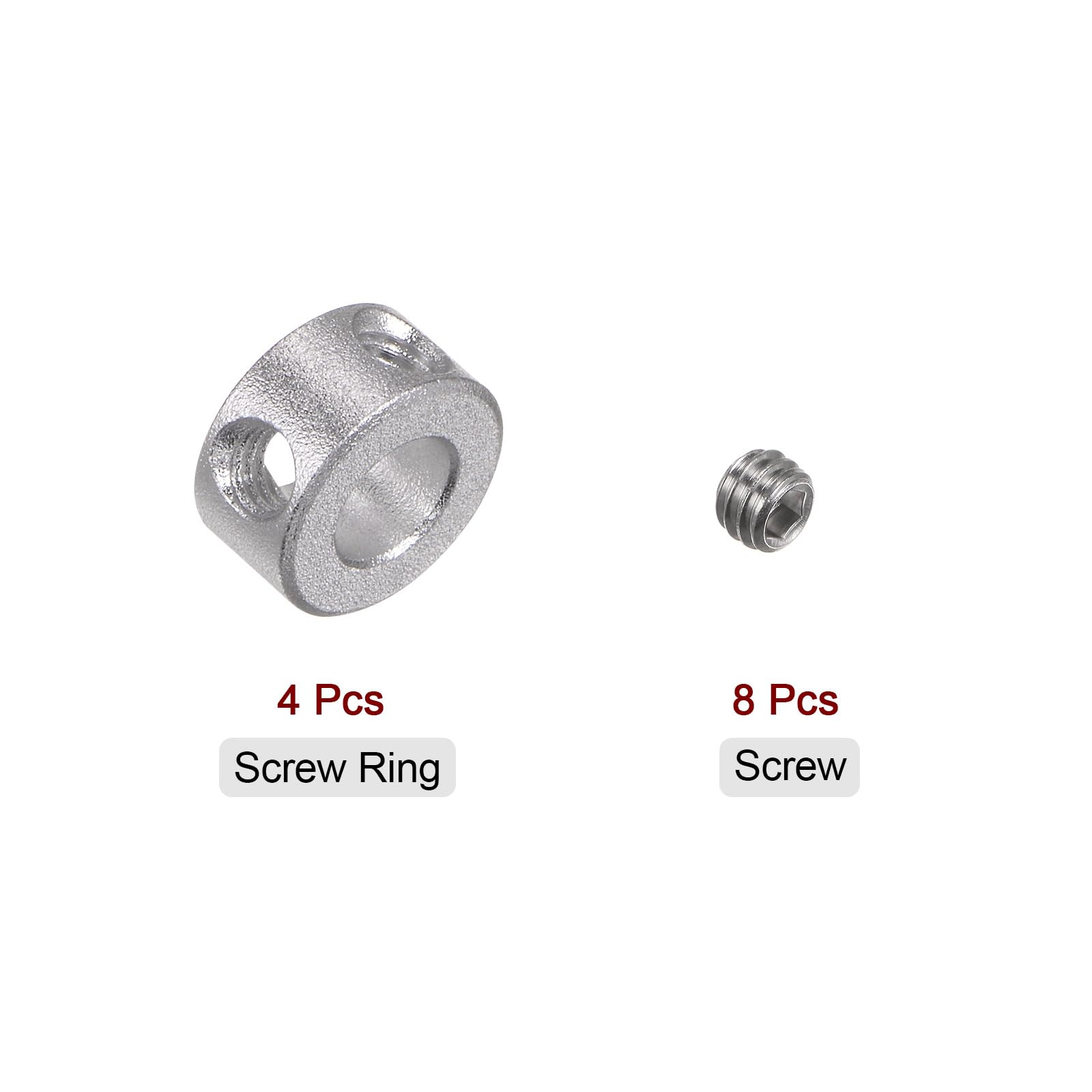 10 Colliers De Serrage Avec Insert Caoutchouc - Acier Inox 304, Ø 45 Mm, Forme R, Pour Câbles Tuyaux