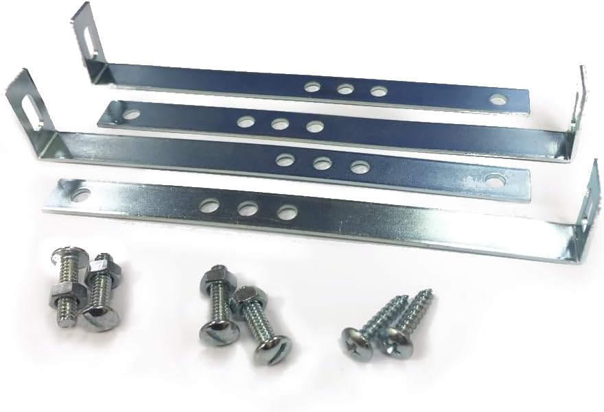 ARCHITECTURAL MAILBOXES MB1000AM Mounting Bracket, Metal Accessory, Silver