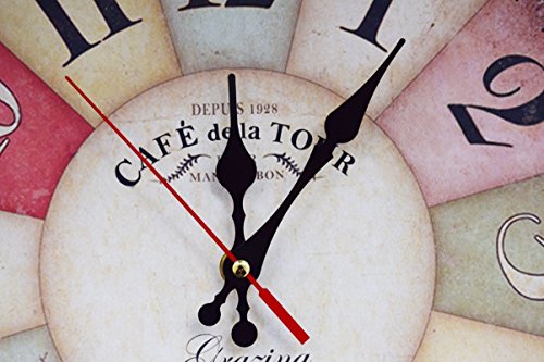 Grazing12inchfarmhousewoodendecorativewallclockssilentrusticcountryclockforkitchenbedroomlivingroomcolorfultuscanstylenaturalwoodgrainnotasticker Urban Country Home Decor Grazing 12 inch farmhouse wooden decorative wall clockssilent rustic country clock for kitchen bedroom living roomcolorful tuscan stylenatural wood grainnot a sticker urban country home decor