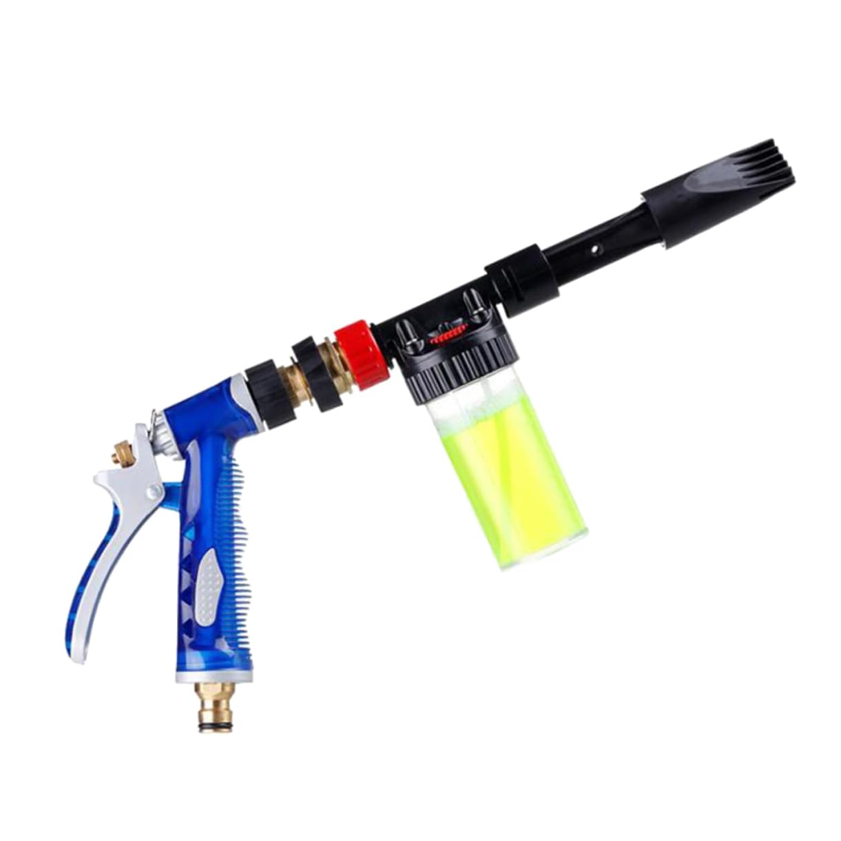 Cabilock Detachable Car Washer Sprayer Garden Hose Attachment 6 Ratio Mixing for Vehicle Window Motorcycle Cleaning