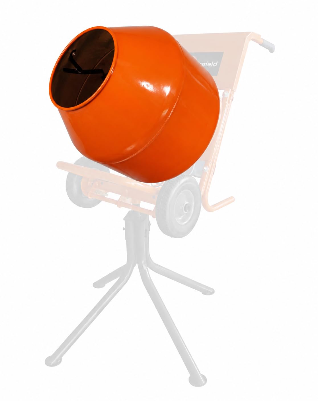 Spectrum Orange Replacement Concrete Mixer Drum - Fits A Range Of Belle/Jcb/Build Buddy/Macallister/Screwfix Cement Mixers