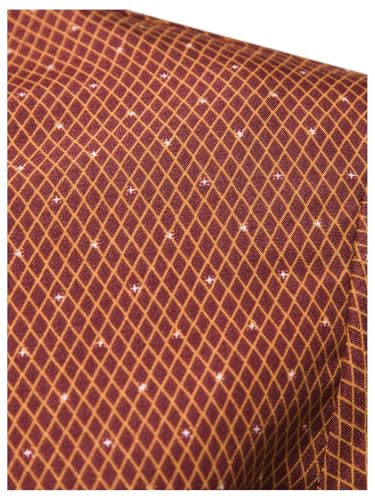 OYOANGLE Men's Formal Business Casual Dress Shirts Pattern Long Sleeve Button Down Shirt4