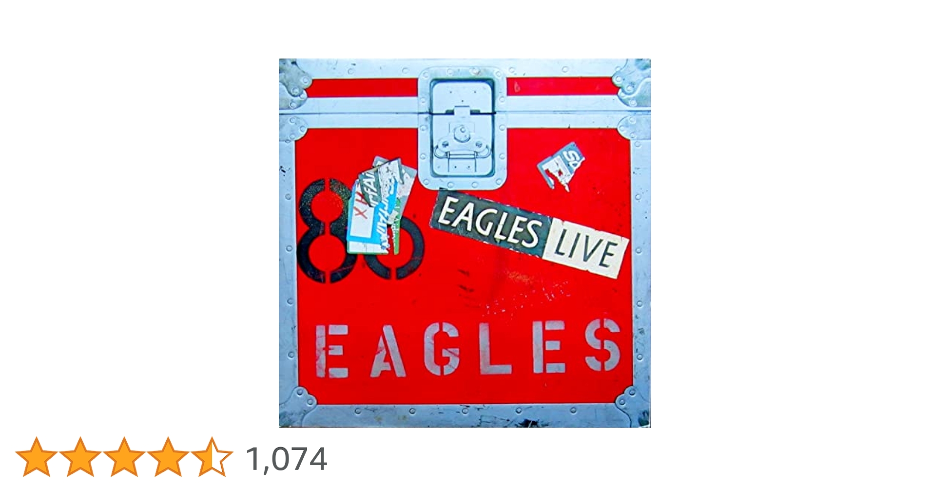 EAGLES LIVE レコード　ポスター付き Amazon.com: Eagles Live (Gatefold Cover) [Vinyl LP record