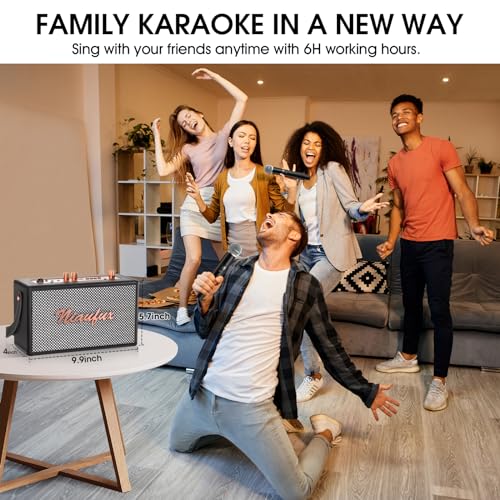 Niaufux S16 Retro Karaoke Machine thumb #5